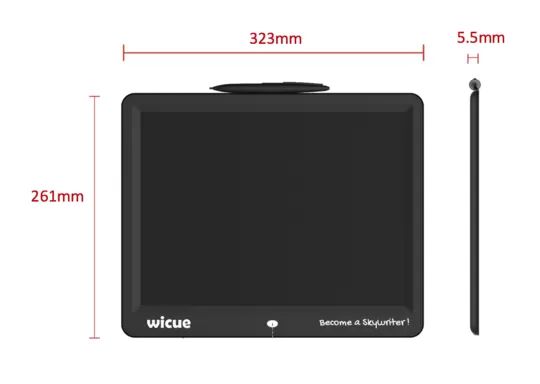 Планшет для рисования Wicue Liquid Crystal Handwriting Tablet 15-inch (Black/Черный) : отзывы и обзоры - 3