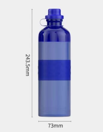 Xiaomi Nonoo·Sigg Portable Plastic Sports Bottle 600 ml. (Blue) - 4