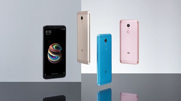 Смартфон Redmi Note 5 AI Dual Camera 32GB/3GB (Pink/Розовый) - 3