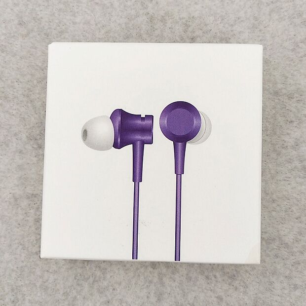 Наушники Xiaomi Mi Piston Basic Edition/Fresh In-Ear Headphones (Purple/Фиолетовый) - 6
