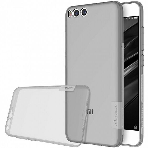 Чехол для Xiaomi Mi6 Nillkin TPU Case (Grey/Серый) : характеристики и инструкции - 1