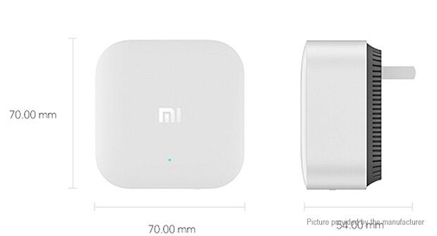 Усилитель Wi-Fi сигнала Xiaomi WiFi Power Line (White/Белый) - 3