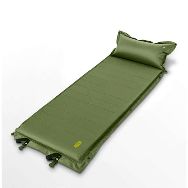 Надувной матрац ZaoFeng Outdoor Single Inflatable Mattress (Green/Зеленый) - 7