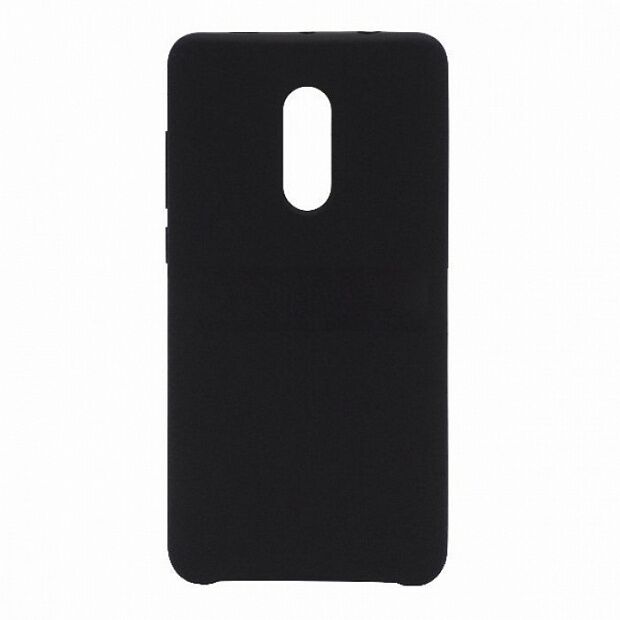 Силиконовый чехол для Xiaomi Redmi Note 4X Silicone Case (Black/Черный) 