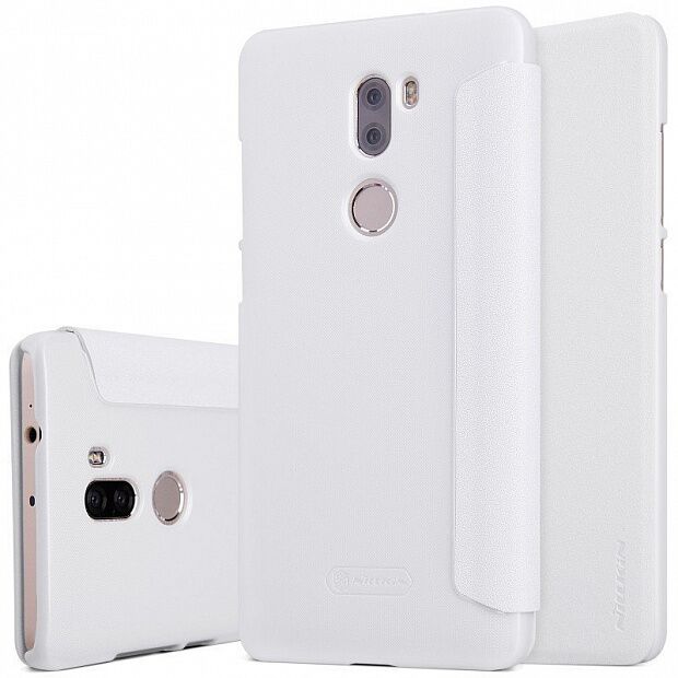 Чехол для Xiaomi Mi 5S Plus Nillkin Sparkle Leather Case (White/Белый) : характеристики и инструкции 