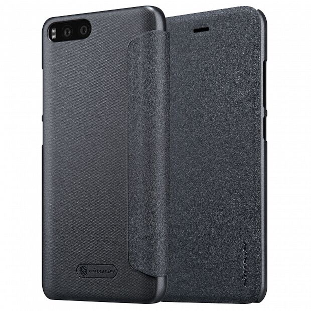 Чехол для Xiaomi Mi6 Nillkin Sparkle Leather Case (Black/Черный) : характеристики и инструкции 