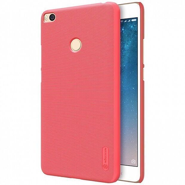 Чехол для Xiaomi Mi Max 2 Nillkin Super Frosted Shield (Red/Красный) 