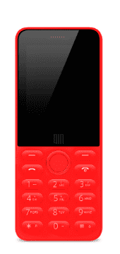 Смартфон Qin AI QF9 512MB/256MB (Red/Красный)  - характеристики и инструкции 