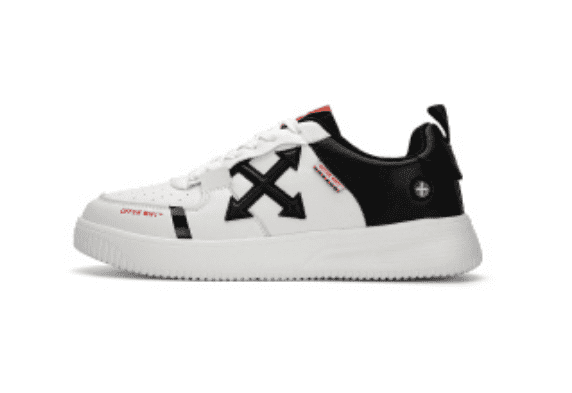 Кроссовки Yearcon Cross Casual Shoes 41 (White-Black/Белый-Черный) 