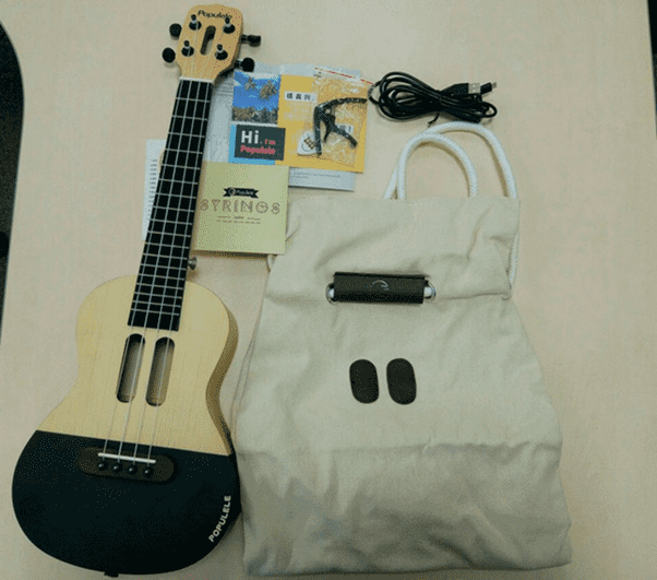 Состав комплекта умной гитары Xiaomi Ukulele U1