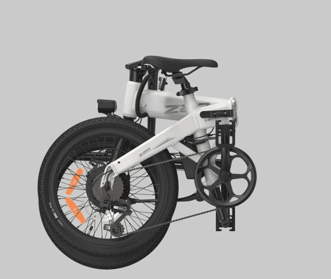 Электровелосипед HIMO Z20 Electric Bicycle в сложенном состоянии