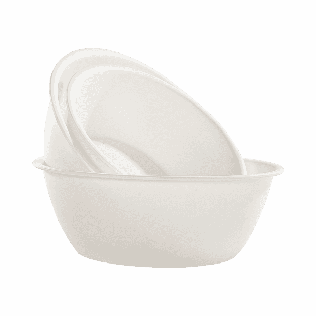 Xiaomi Clean Jazy Style Frosted Round Bowl 310x110 mm. Beige 
